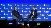 Sergio Massa se probó el traje de candidato en la reunión de la Cámara de Comercio de EEUU