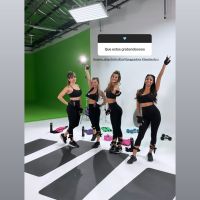 Julieta Poggio, Daniela Celis y Romina Uhrig se convirtieron en chicas "fit" con una mega producción