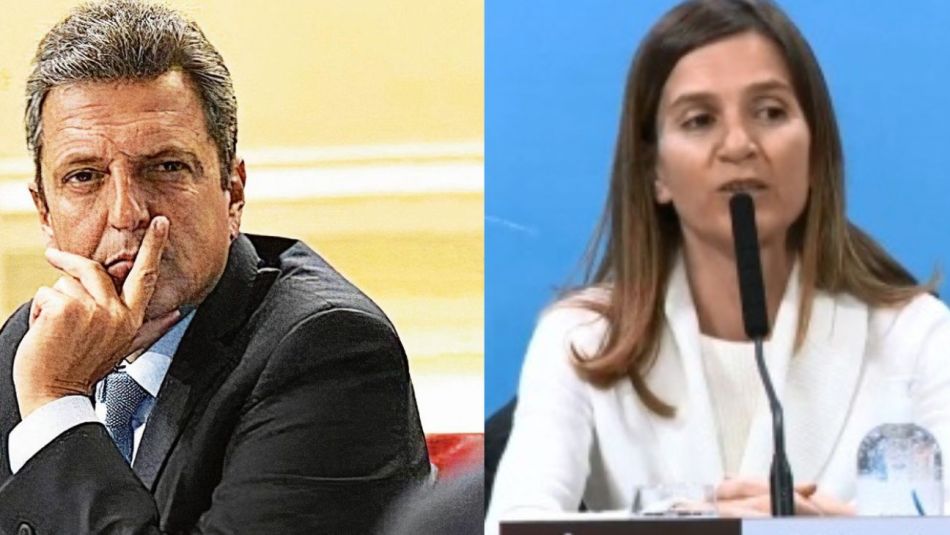 Sergio Massa y Fernanda Raverta