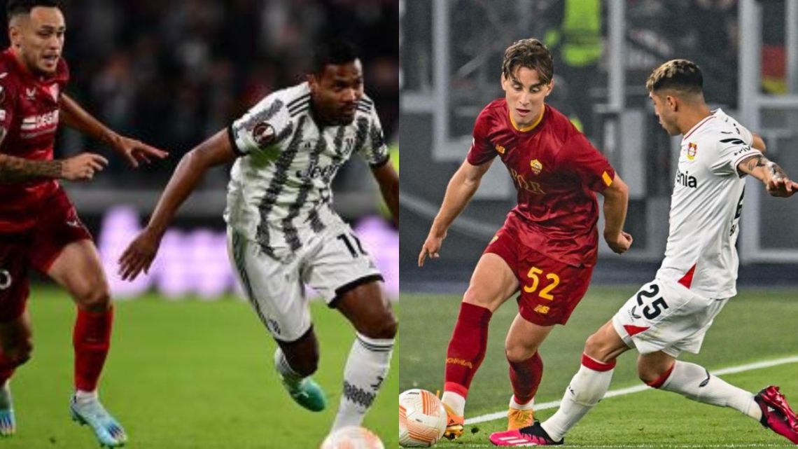 Juventus and Sevilla tied and Roma beat Leverkusen