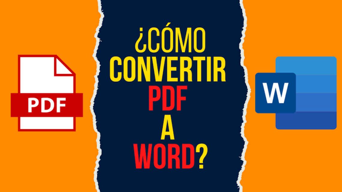 En Simples Pasos C mo Convertir Un Archivo De PDF A Word F cilmente 