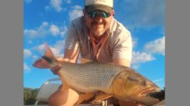 Mientras se espera la entrada del pejerrey al Uruguay, bogas, dorados y variada de piel son las alternativas de pesca en este momento.