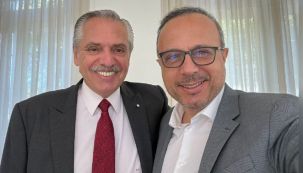 Alberto Fernandez y Antonio Aracre