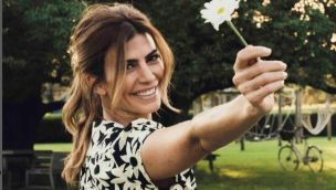 Juliana Awada y su look de los 70 ideal para el otoño