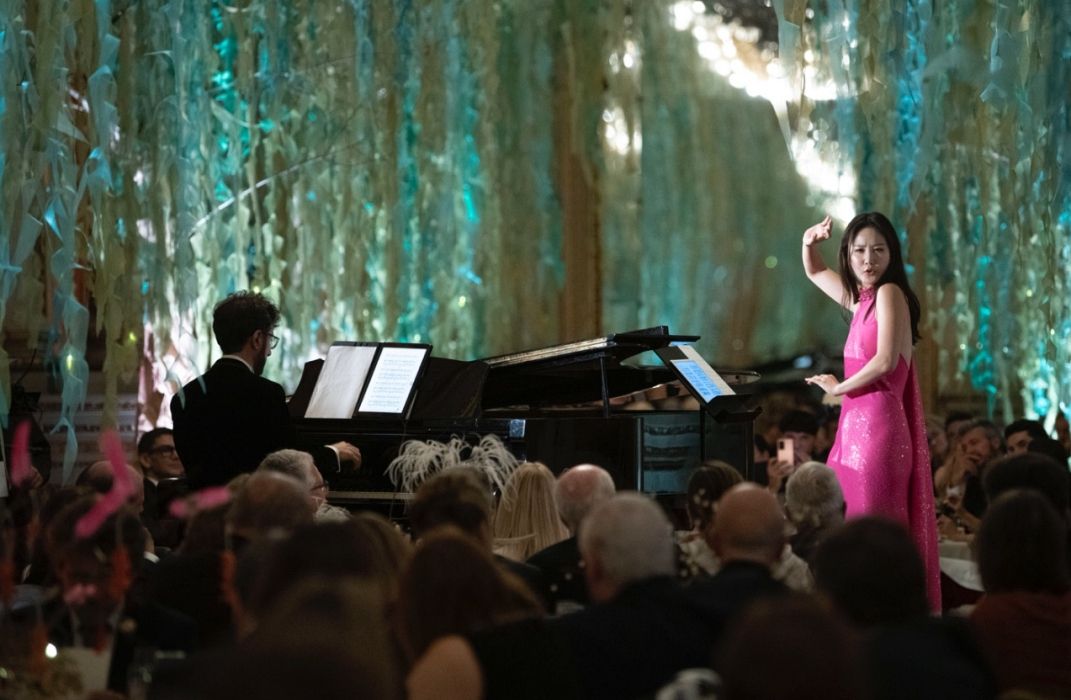 Hera Hyesang Park, soprano surcoreana, en la gala de otoño del Teatro Colón.