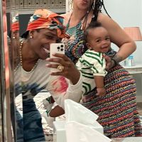 Rihanna y su hijo RZA
