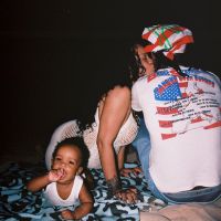 Rihanna y su hijo RZA