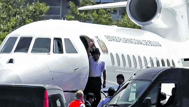 20230520_evo_morales_avion_bolivia_afp_g