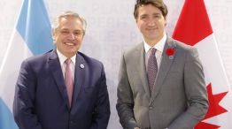 El presidente argentino y el primer ministro canadiense