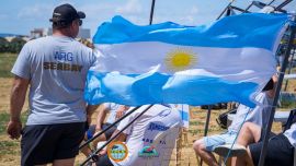 Argentina pisó fuerte en el arranque del Mundial, con el 1-2 individual y ganando por equipos.