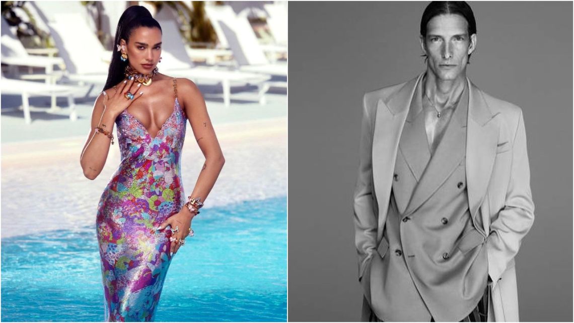 La Vacanza: la colección de Versace que tiene a Dua Lipa e Iván de