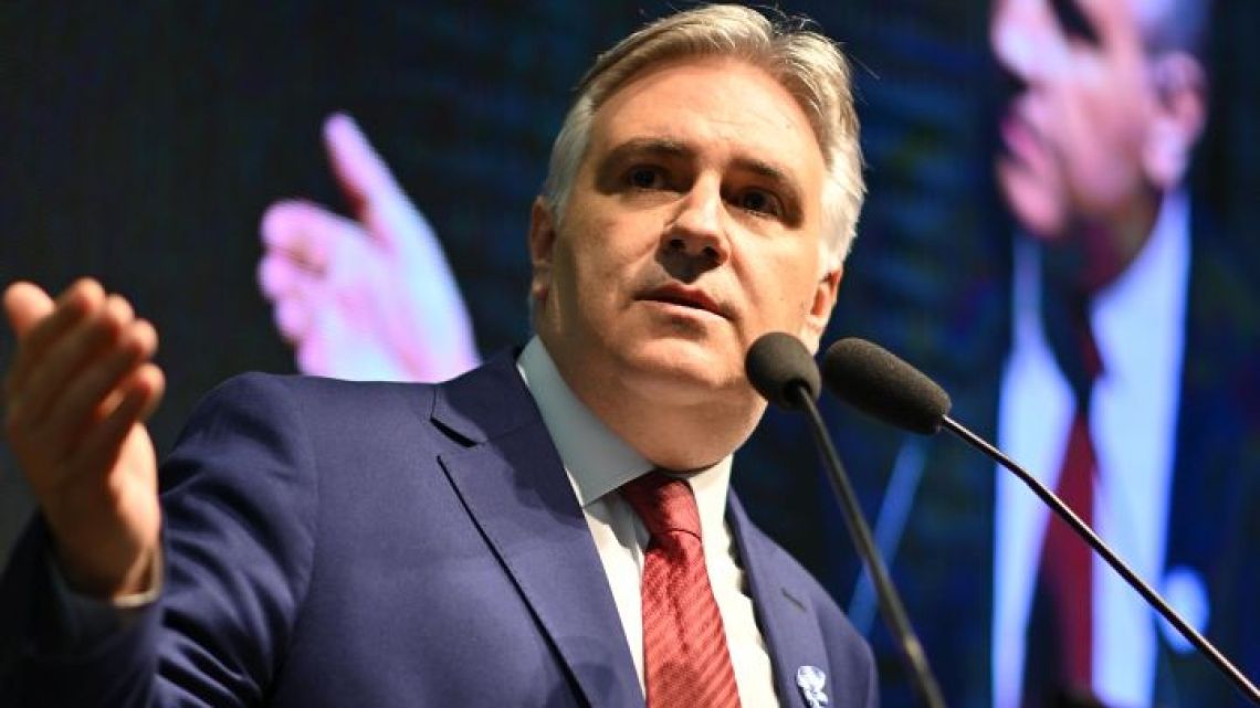 Llaryora on the Stock Exchange: “Córdoba was very poorly managed, management was needed.”