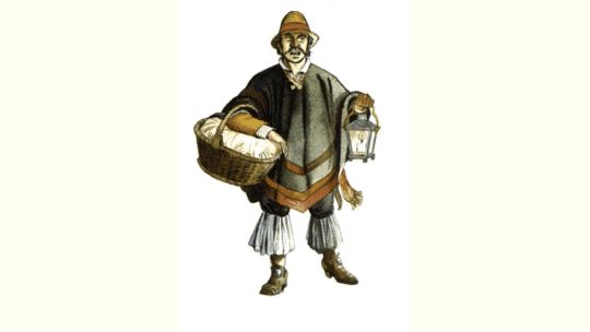 25 de mayo: cómo era la vestimenta de los vendedores de la época en 1810