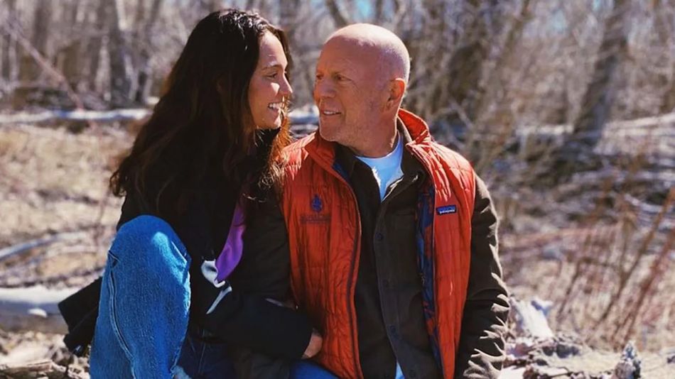 Bruce Willis y esposa