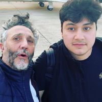 Fito Paéz y sus hijos