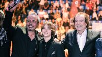 Marcos Llunas, Axel Llunas y Dyango