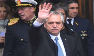 Alberto Fernández en el tedeum 20230525