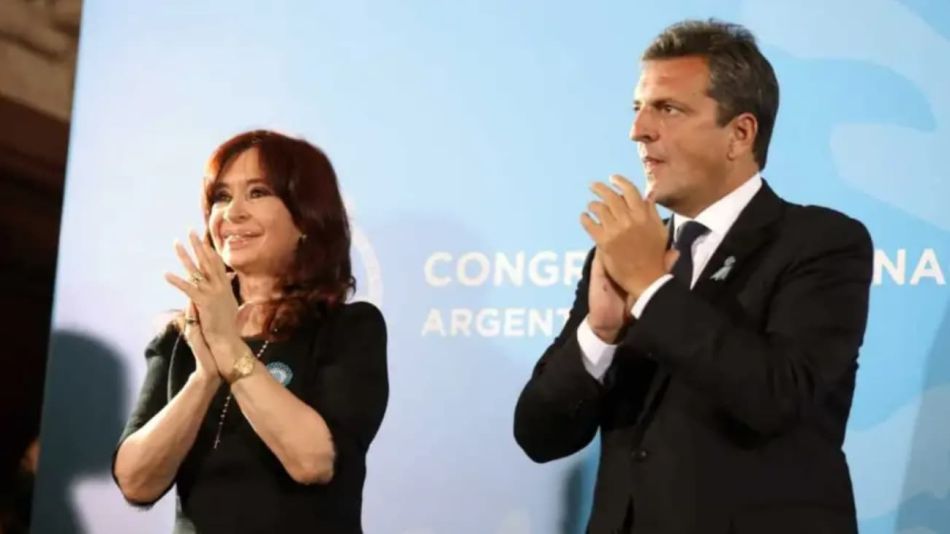 Cristina Kirchner y Sergio Massa g_20230525