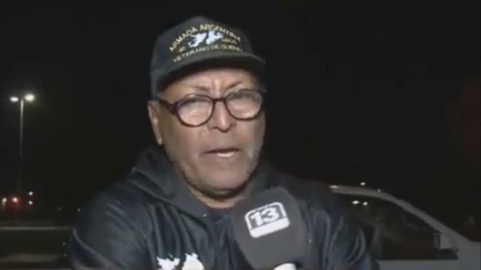 El veterano de Malvinas, Héctor Naveda g_20230525
