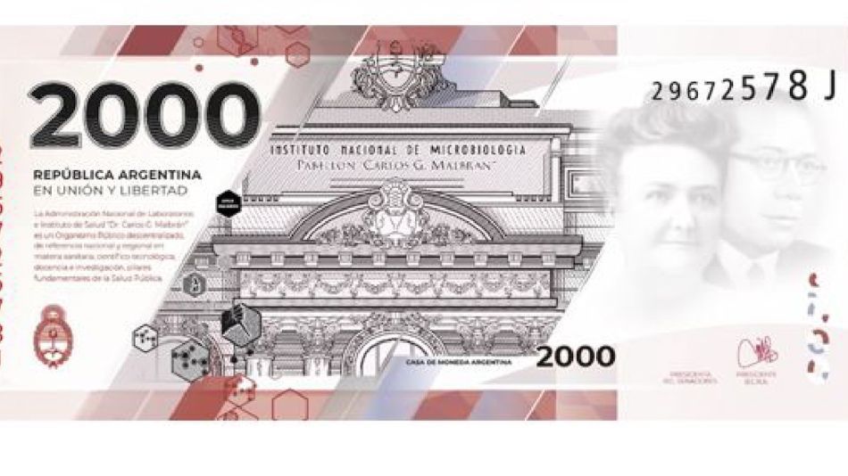 Que hay que tener en cuenta para detectar billetes falsos de 2000 pesos.      