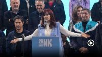 CFK: mensaje analógico