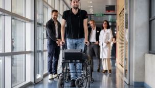Gert-Jan, el paciente parapléjico que volvió a caminar
