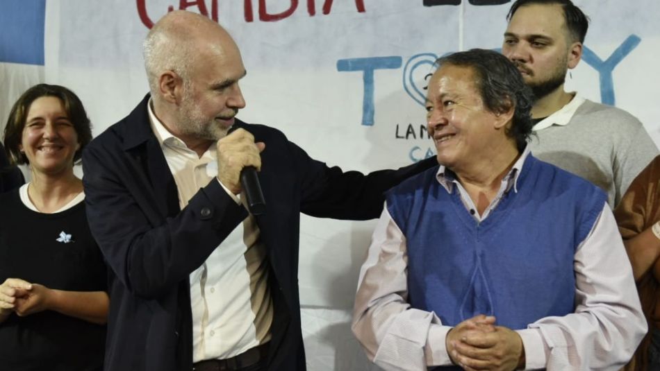 Toty Flores es el candidato de Horacio Rodríguez Larreta en La Matanza