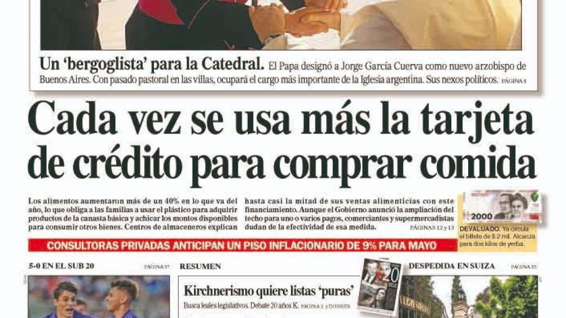 Tapa del Diario PERFIL del sábado 27 de mayo de 2023 Tapa del Diario PERFIL del sábado 27 de mayo de 2023