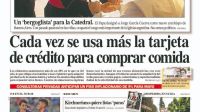 La tapa del Diario PERFIL del sábado 27 de mayo de 2023