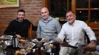 Rodríguez Larreta, junto a Luis Juez y Rodrigo de Loredo en Córdoba.