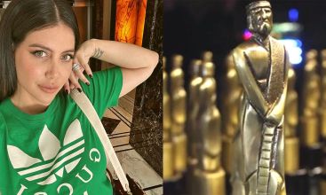 Wanda Nara y el premio Martín Fierro