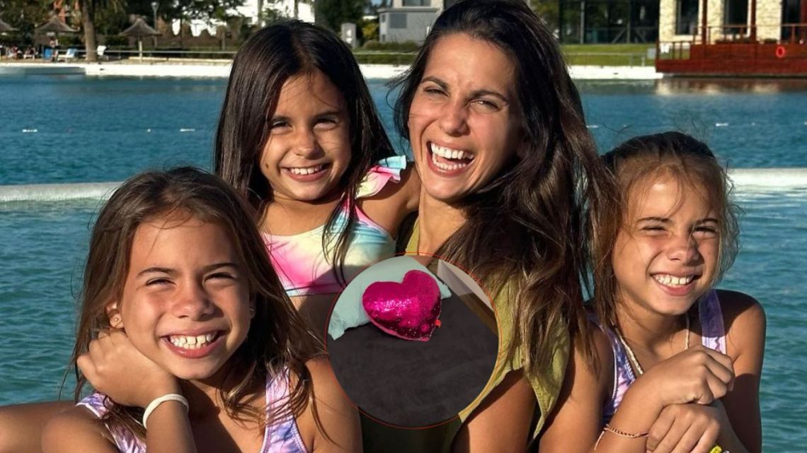 Una de las hijas de Cinthia Fernández, al verla llorar, le preparó la cama: «Orgullosa»