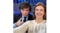 Milei y Diana Mondino 20230528