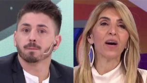 Pampito y Karina Iavícoli