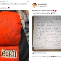 Marixa Balli mostró los recuerdos íntimos que guarda de Rodrigo