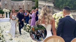 Así fue la lujosa boda de Lautaro Martínez y Agustina Gandolfo en Italia: todas las fotos