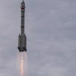 El cohete permanecerá cinco meses en órbita.