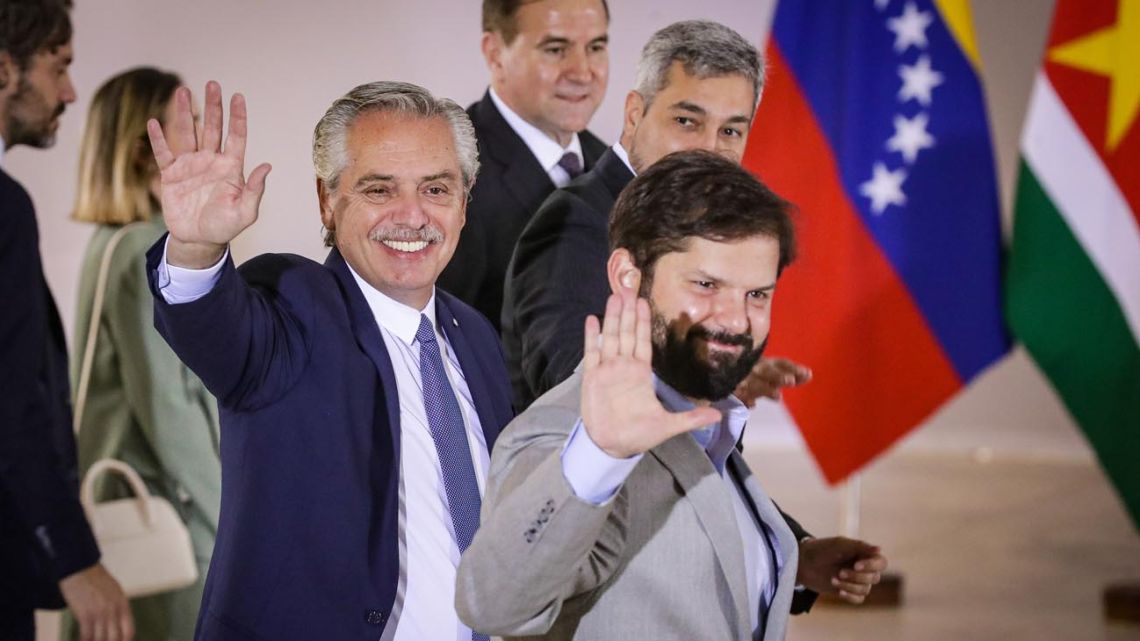 Along with Lula and Maduro, Alberto Fernández defended the relaunch of UNASUR: “Brothers be united”