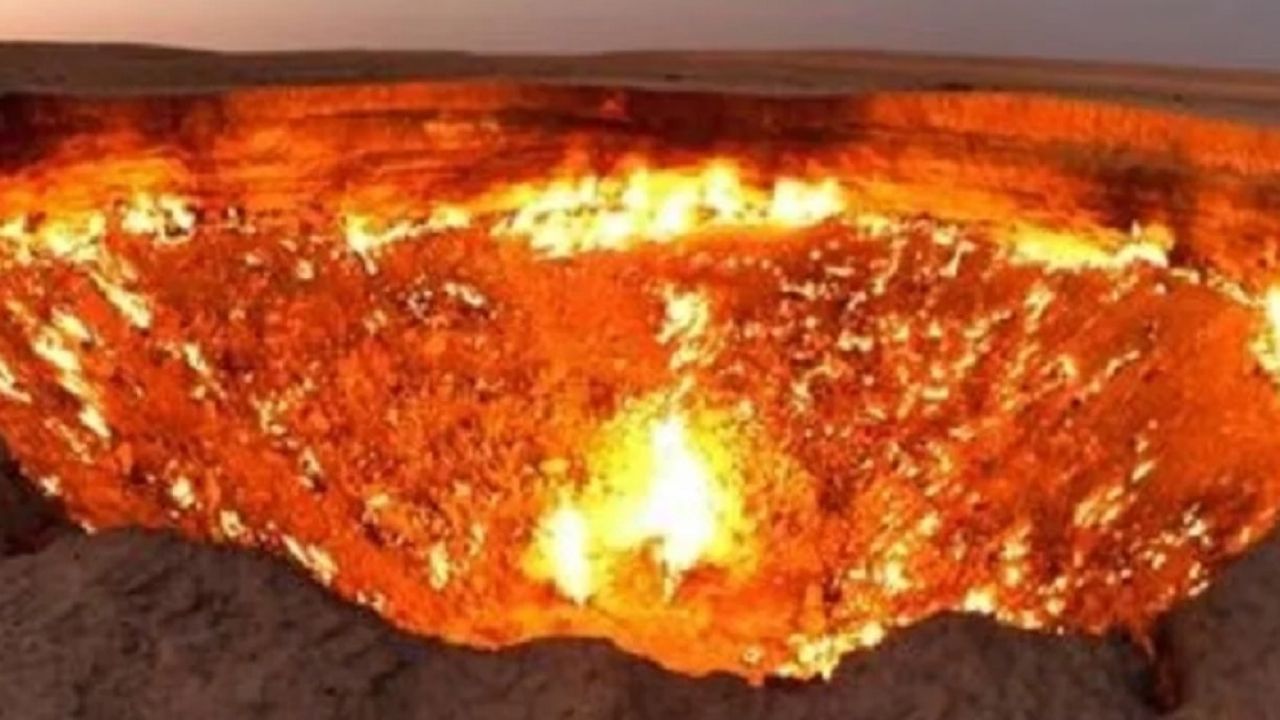 They affirm that a gigantic fire has been burning underground for thousands of years