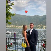 Alexis Mac Allister blanqueó su romance con Ailén Cova en la boda de Lautaro Martínez y Agustina Gandolfo