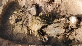 La milenaria silla de montar se encontraba en perfecto estado de conservación.