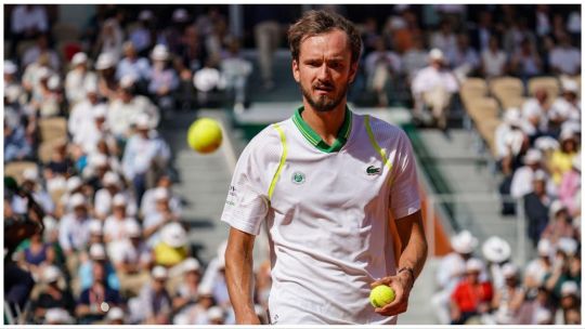 Daniil Medvedev Roland Garros