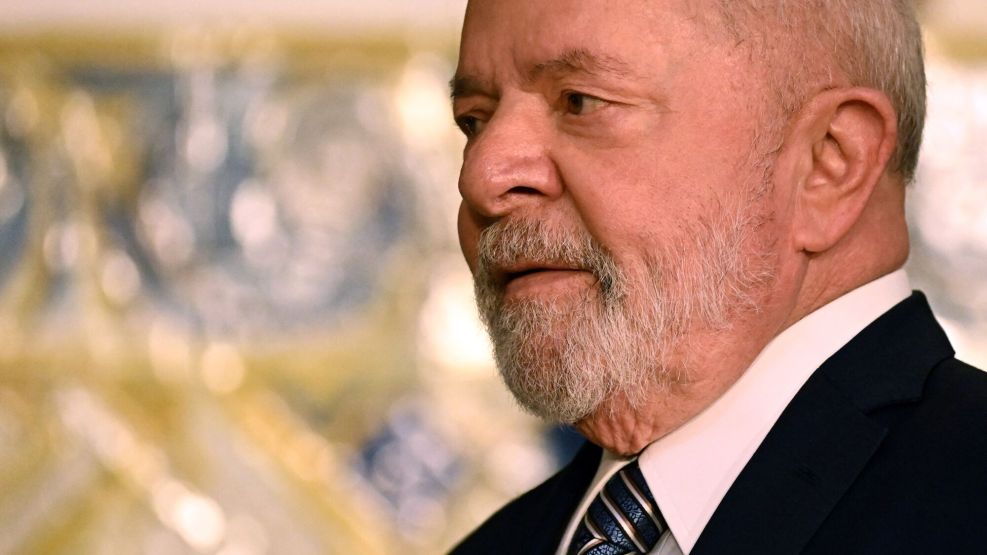 Brazil President Luiz Inacio Lula da Silva in Portugal