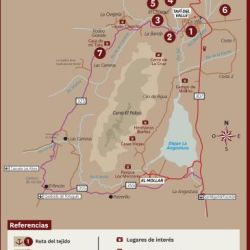 La Ruta del Artesano de Tucumán es un circuito del Valle Calchaquí que ofrece productos genuinos y originales, hechos con materias nobles y naturales.
