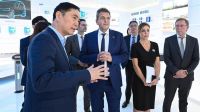 Reunión de Sergio Massa con empresas mineras en China