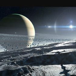 El descubrimiento confirma que Encélado forma parte de un sistema de distribución de agua en el sistema de Saturno.
