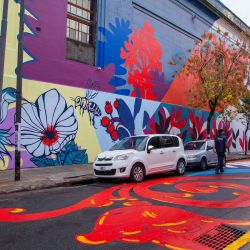 El mural más largo de Buenos Aires  | Foto:CEDOC
