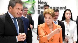 Massa con Dilma Rousseff