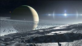 El descubrimiento confirma que Encélado forma parte de un sistema de distribución de agua en el sistema de Saturno.