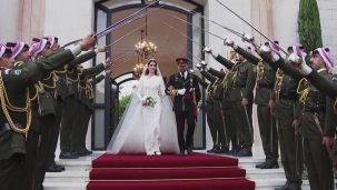 Toda la intimidad de la boda del príncipe Hussein y Rajwa Al Saif, los futuros reyes de Jordania